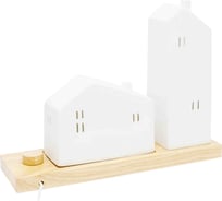 Декоративный светильник APEYRON "Домики", керамический, Е14 18-101