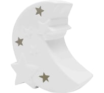 Декоративный светильник APEYRON "Полумесяц со звездами", керамический 18-121