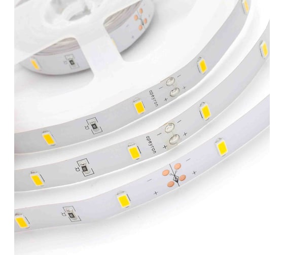 Светодиодная лента Apeyron 12В, 5Вт/м, smd5630, 5м 00-124