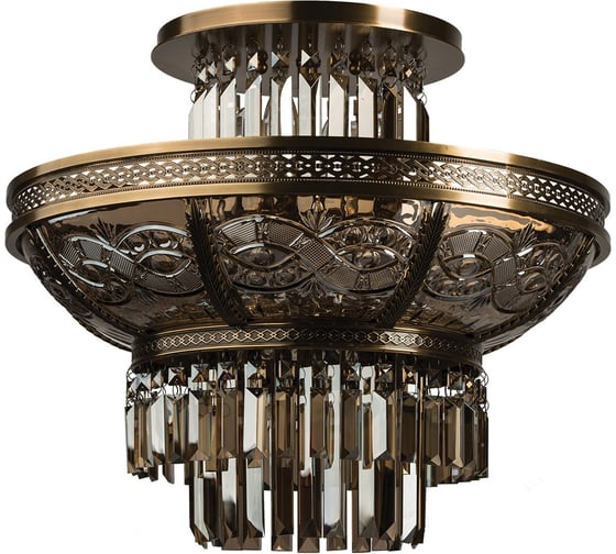 Люстра CHIARO 340011308 Диана 8*60W E14 220 V 1