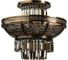 Люстра CHIARO 340011308 Диана 8*60W E14 220 V 1