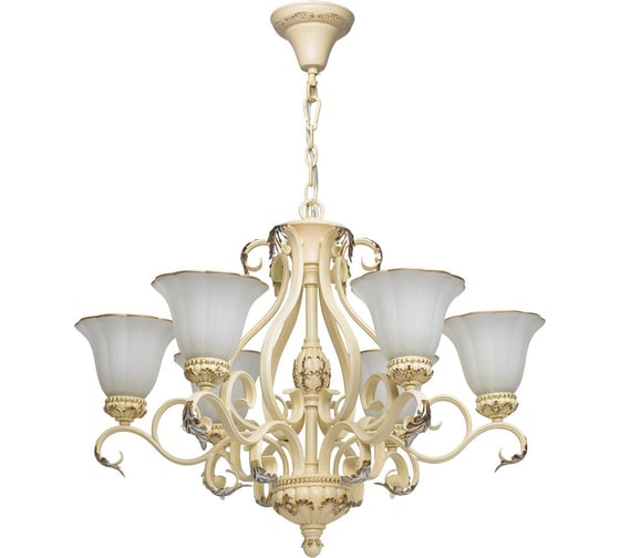 Люстра CHIARO 254014006 Версаче 6*60W E27 220 V 1