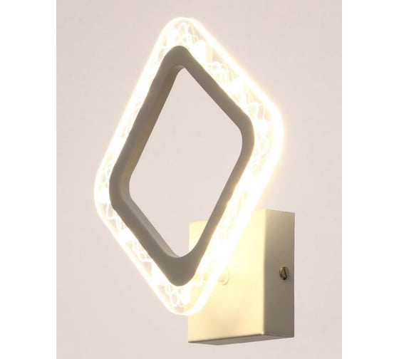 Бра BayerLux 10025/1WT LED 14Вт 4000К белый 27х23х7 см 5169308