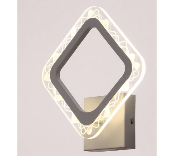 Бра BayerLux 10025/1WT LED 14Вт 4000К белый 27х23х7 см 5169308