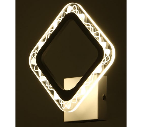 Бра BayerLux 10025/1WT LED 14Вт 4000К белый 27х23х7 см 5169308