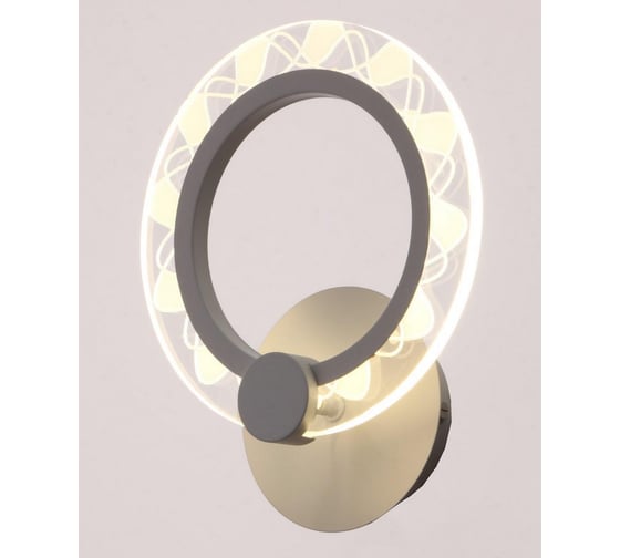 Бра BayerLux 10024/1WT LED 11Вт 4000К белый 19х24х8 см 5169306