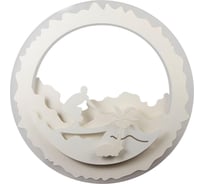 Бра BayerLux 671217B/1 LED 33Вт 3000-4000К белый 28х3,5х28 см 4622251