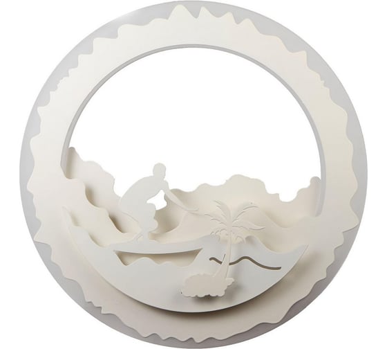 Бра BayerLux 671217B/1 LED 33Вт 3000-4000К белый 28х3,5х28 см 4622251