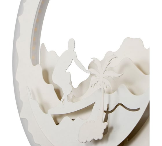 Бра BayerLux 671217B/1 LED 33Вт 3000-4000К белый 28х3,5х28 см 4622251