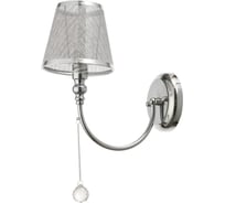 БраBayerLux "Лозанна" 1x60Вт E14 хром 26х14х26 см. 4537111