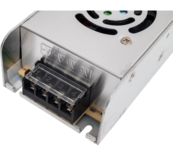 Блок питания TDM ELECTRIC 360Вт-12В-IP20 для светодиодных лент и модулей, металл, узкий, TDM SQ0331-0556