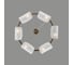 Люстра LUMION E14 6*60W FIORO 6571/6 4