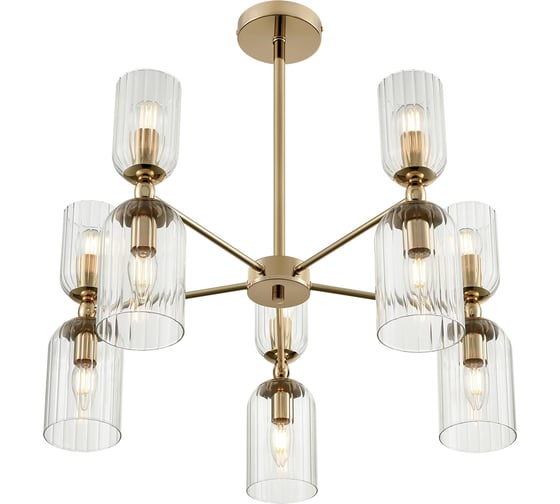Люстра подвесная LUMION E14 10*40W KASSIA 6586/1 6586/10
