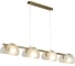 Люстра потолочная LUMION E14 4*60W FIORO 6571/4C 2