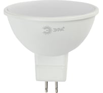 Светодиодная LED лампа ЭРА, MR16-6W-860-GU5.3 диод, софит, 6Вт, холодный, GU5.3 10/100/4200 Б0049069