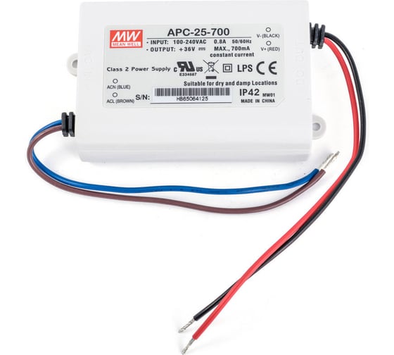 Источник питания Mean Well AC/DC APC-25-700 Т02039731
