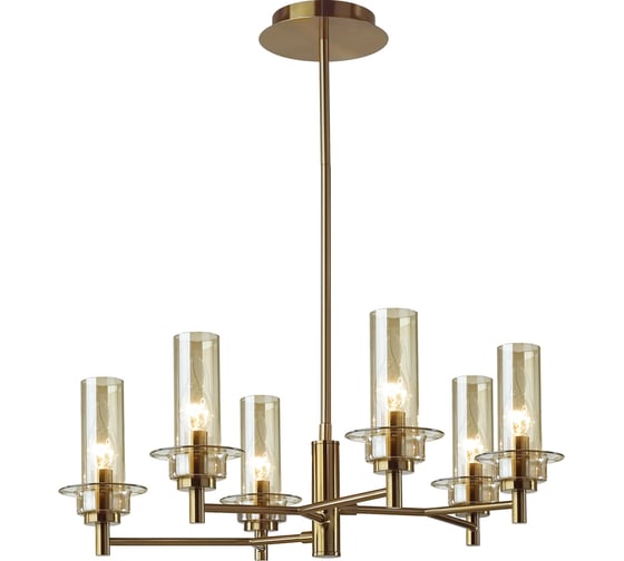 Люстра потолочная LUMION E14 6*40W MADONNA 6554/6C
