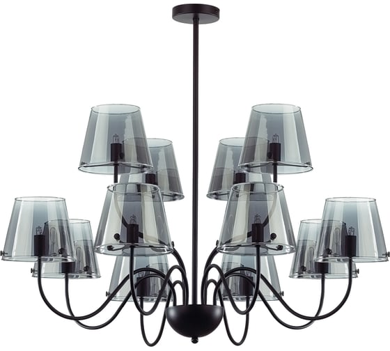 Люстра потолочная LUMION G9 12*20W SMOKY 6570/12C