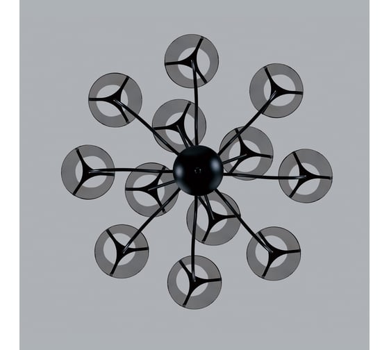 Люстра потолочная LUMION G9 12*20W SMOKY 6570/12C