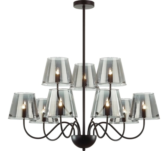 Люстра потолочная LUMION G9 9*20W SMOKY 6570/9C