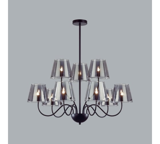Люстра потолочная LUMION G9 9*20W SMOKY 6570/9C