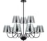 Люстра потолочная LUMION G9 9*20W SMOKY 6570/9C 1