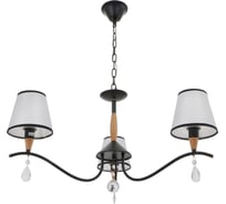 Люстра BayerLux "Брюссель" 3x60Вт E14 черный 58х58х85 см. 4537088