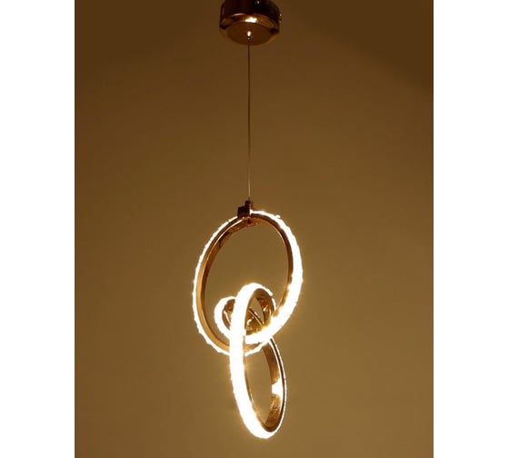 Светильник BayerLux 86005/1 LED 23Вт 3000К золото 17х18х32-132 см 5040811
