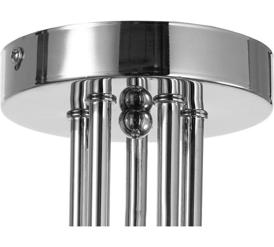 Люстра BayerLux 662403/5 40Вт E14 черный-хром 63х63х30 см 4625878
