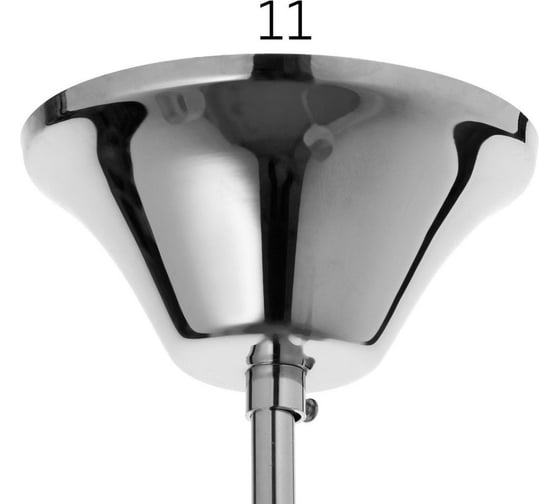 Люстра BayerLux "Брюссель" 3x60Вт E14 хром 58х58х85 см. 4537086