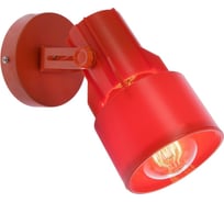 Светильник BayerLux "Прожектор малый" 1x60W E27 красный 11x11x24 см 2600548
