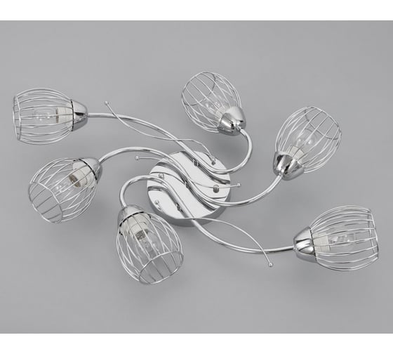 Люстра BayerLux 73168/6 E27 40Вт хром 72х40,5х20 см 4901233