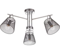 Люстра BayerLux 662402/3 40Вт E14 черный-хром 63х63х30 см 4625877