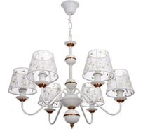 Люстра BayerLux "Лоретте" 6x40Вт E14 белый 53х53х85 см. 4568786