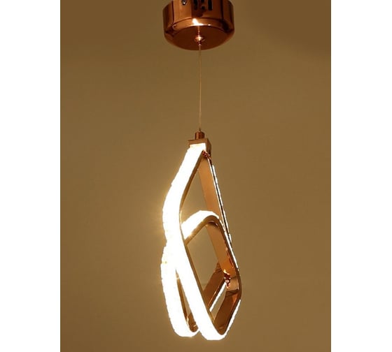 Светильник BayerLux 86014/1 LED 24Вт 3000К французcкое золото 25х8х24-124 см 5040820