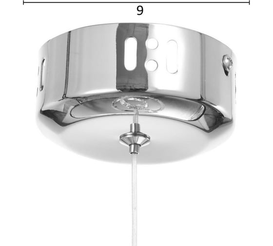 Светильник BayerLux 86006/1 LED 25Вт 4000К хром 19х18х41-141 см 5040812