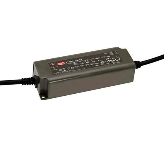 LED-драйвер Mean Well PWM-40-24 AC-DC 40.1Вт Т02281003 1
