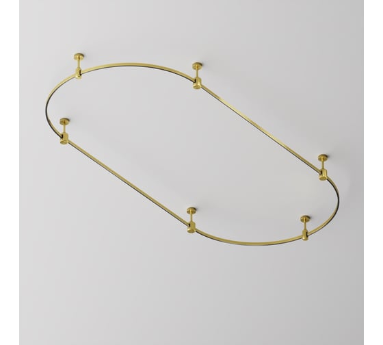 Шинопровод MAYTONI полукруг 800мм Flarity латунь TRX154-SR-D800-BS