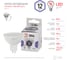 Светодиодная лампа (LED) ЭРА, MR16 12W 860 GU5.3 диод, софит, 12Вт, холодный, 10/100/4200 Б0049075 4