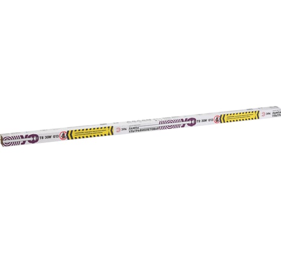Бактерицидная ультрафиолетовая лампа ЭРА, UVС ДБ 30 Т8 G13 T8/30W 25/700 Б0048973