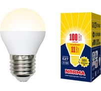 Светодиодная лампа Volpe LED-G45-11W/WW/E27/FR/NR Набор из 10штук UL-00012506
