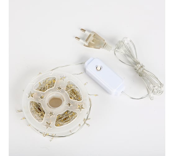 Гирлянда Uniel ULD-S1000-250/DTA WARM WHITE IP20 DEWDROP UL-00012124