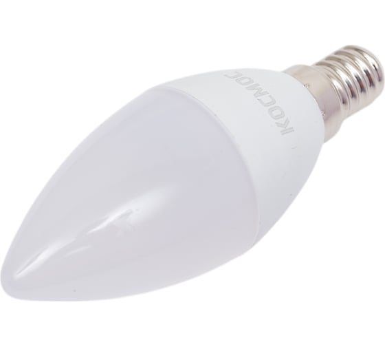 Лампа светодиодная КОСМОС LED 14Вт свеча E14 4500K, LkecLED14wCNE1445