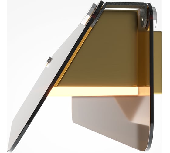 Настенный светильник MAYTONI (бра) Flat LED 10W Черный MOD296WL-L10BC3K