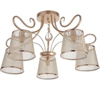 Люстра BayerLux 662449/5 E14 40Вт золото 64х64х35 см 4625916