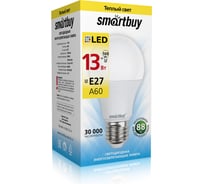 Лампа Smartbuy LED F60-13W, 3000, E27 SBL-A60-13-30K-E27-A