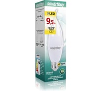 Лампа Smartbuy LED свеча на ветруC37-9,5W, 3000К, E27 SBL-C37Can-9_5-30K-E27