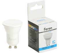 Лампа светодиодная FERON LB-272 MR11 GU10 5W 175-265V 6400K, 51223