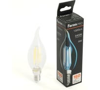 Лампа светодиодная FERON PRO LB-1218 Свеча на ветру E14 8W 175-265V 6400K, 51267