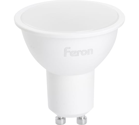 Лампа светодиодная FERON LB-24 MR16 GU10 5W 175-265V 6400K, 51217